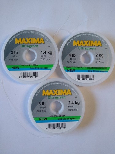 Maxima ultragreen monofilament - maxima,