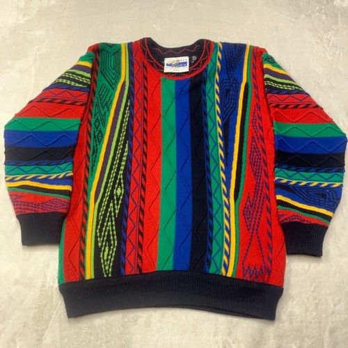 Vintage 90s knit sweater - 90s,