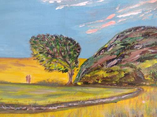 Couple original painting - "couple",
