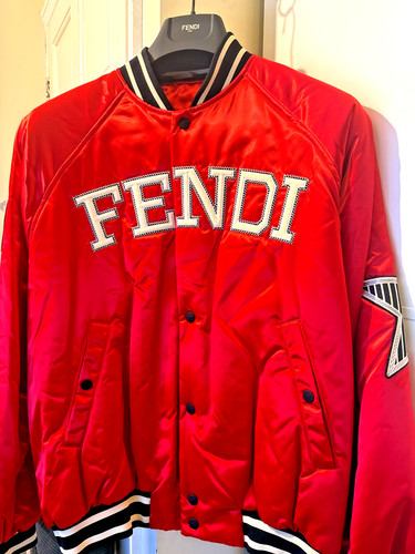 Fendi multi patch - multi-patch, varsity