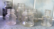 Vintage clear glass - vintage, small