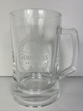 Guinness - Glass Tankard - Pint - Guinness Original - 15cm Tall