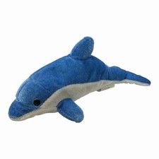 Blue Dolphin Plush 9” Soft