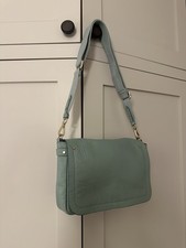 White Stuff Aqua Leather Cross