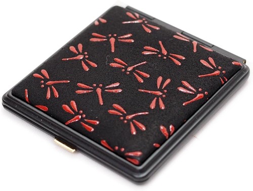 Inden compact mirror black - inden-ya,