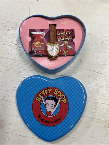 Betty boop quartz leather - betty,