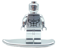 Silver Surfer Minifigure Marvel Doomsday Comic Book Mini Figure Fantastic Four 4
