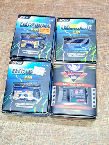 Lot hitec receivers - (4),