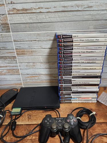 Ps2 slim console bundle - ps2,