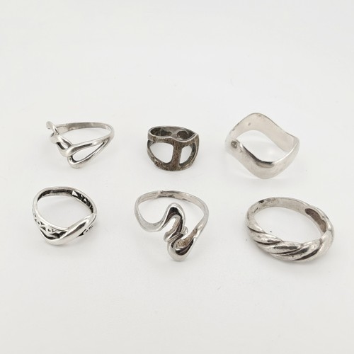Sterling silver rings job - rings, lot