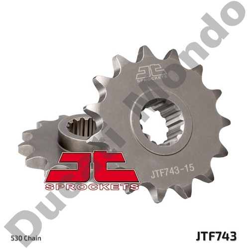 Front sprocket tooth jt - front,