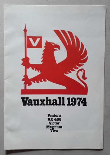 Vauxhall range brochure - 1974,