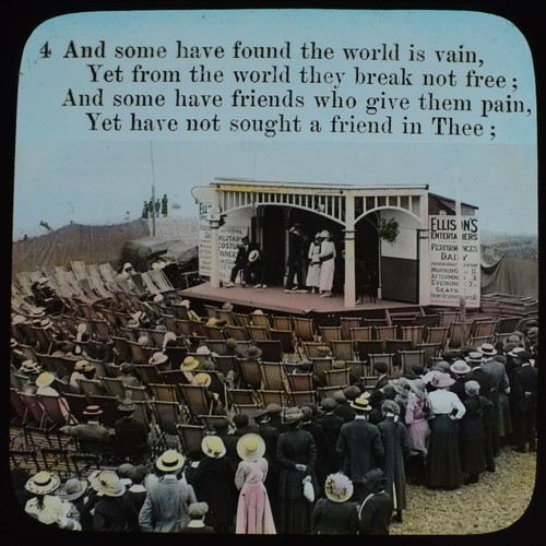 Magic lantern slide - magic,
