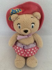Noddy Teddy Soft Plush Beanie Toy 8” Enid Blyton Golden Bear