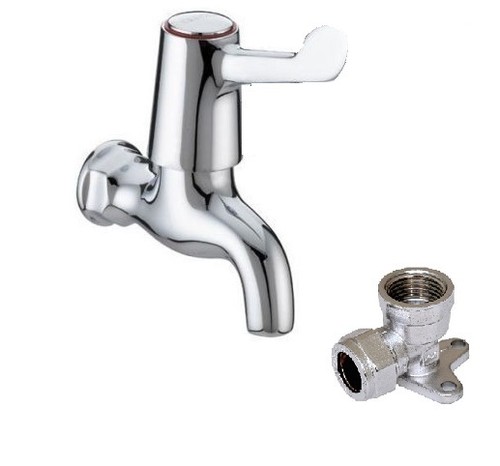 Lever bib tap quarter turn - lever,
