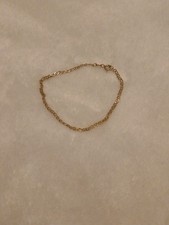 14kt Gold Bracelet 7in