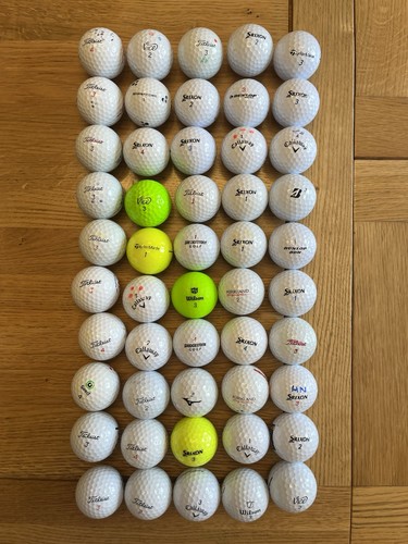 Mixed golf balls - mixed, x