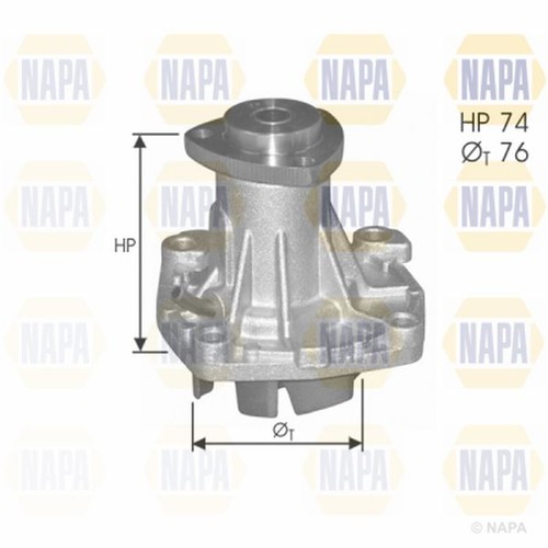 Water pump without housing - water,