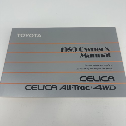 1989 toyota celica all trac - toyota,