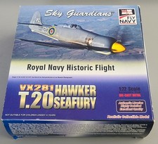 Sky Guardians VX281 T.20 HAWKER Seafury Diecast  Model 1:72 Scale In Box