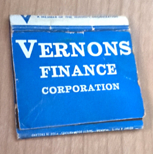 Vintage vernons finance - vintage,
