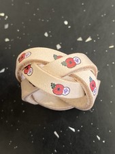 Remembrance Day Poppy Scout Woggle For Necker