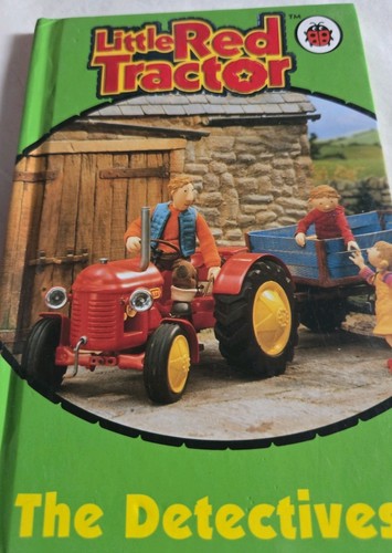 Little red tractor - red,