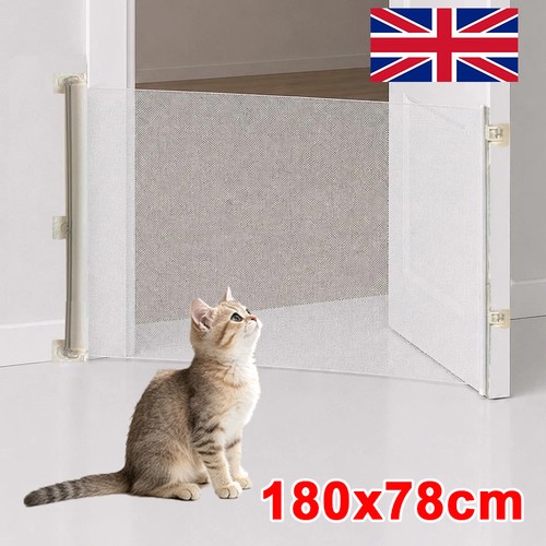 Retractable stair gate - stair,