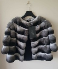 Chinchilla fur jacket/bolero