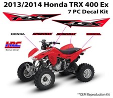 2013 2014 HONDA TRX 400X Decal