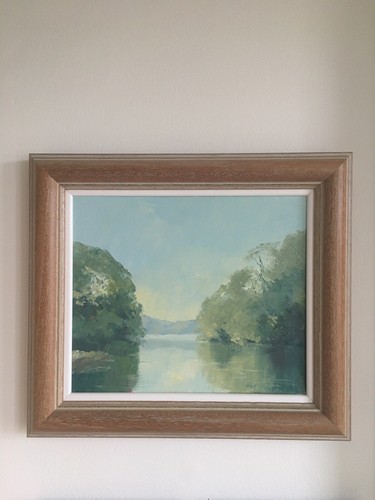 High tide original oil paint - high,