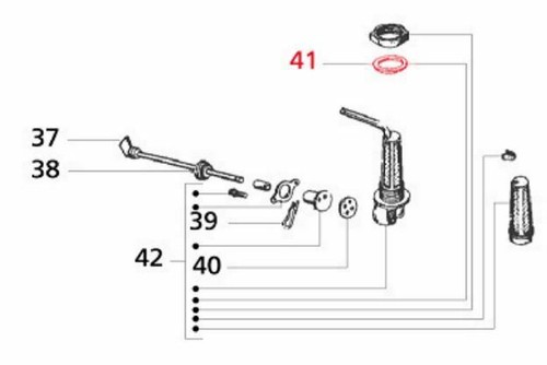 Vespa petrol tap - petrol,
