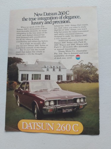 1976 datsun 260c sedan nissan - 1976,