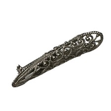Vintage  Silver Lapel Posy