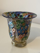 Vintage (Murano Millefiori Venetian)? Glass Vase