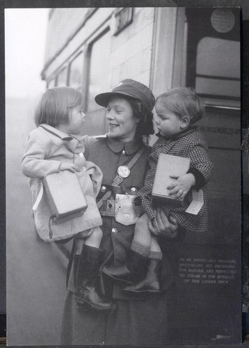 Modern postcard ww2 scene - modern,