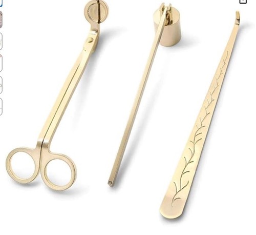 Candle snuffer tool - candle, kit