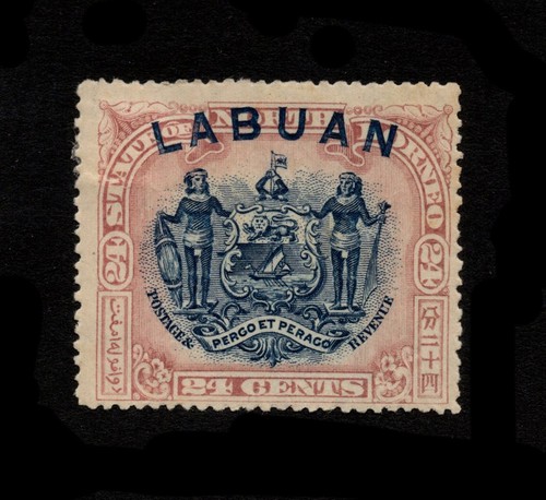 Labuan 1897 24c perf - 1897-98, 16