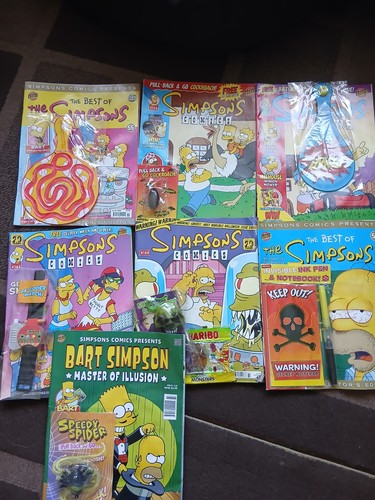 Simpsons comics issues job - simpsons, 7