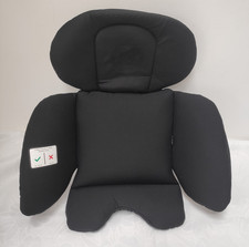 Cybex Sirona T Newborn Insert - Black Back Support Unused New Seat Inlay insert