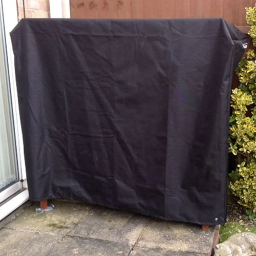 Heavy duty double - hutch, cover