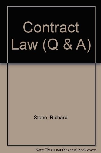 Contract law questions - contract, (questions