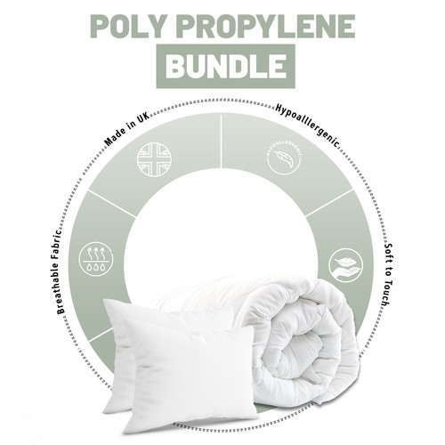 Duvet quilt 2 pillows - &,