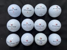 12 Used Golf Balls | Wilson DX2 Soft/Dx3 (1) | Mixed Grade B+ and A