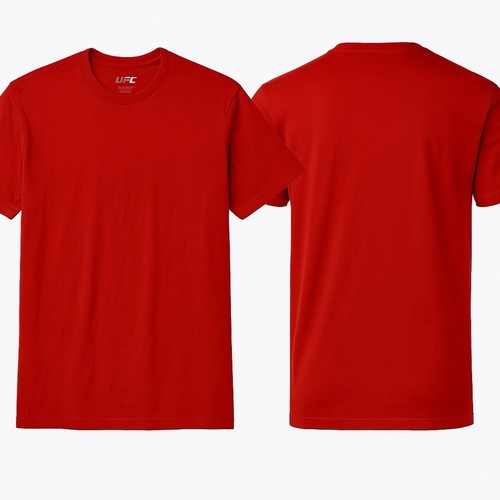 Ufc red shirt - large, 100%