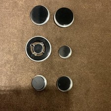 6x Genuine Rangemaster Hob Burners -Burner Head&Burner Cap