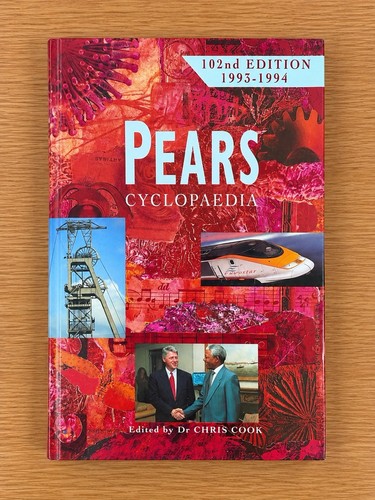 Pears cyclopaedia 1993 - cyclopaedia, 1993-94