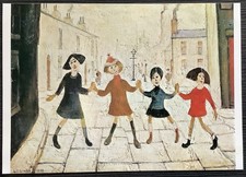 Children Playing L S Lowry 1958 Medici Postcard