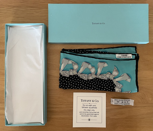 Tiffany and silk scarf - tiffany, co