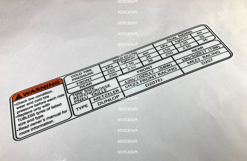 Gsxr 750 srad tyre pressure - 750,